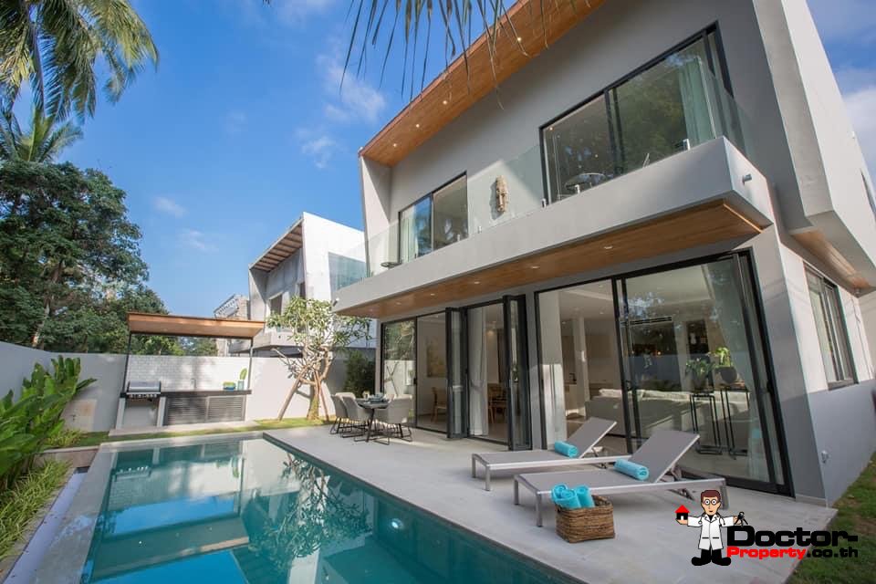 New 3 Bedroom Pool Villa - Chaweng - Koh Samui - For Sale